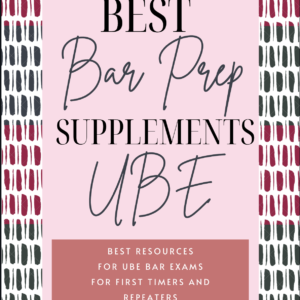 bar exam supplements UBE