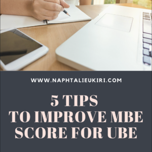 5 tips to improve mbe score